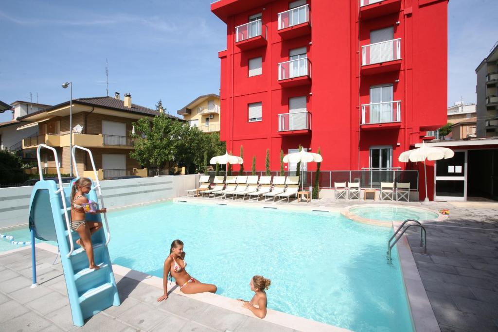 Residence Altomare Riccione Esterno foto